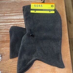 Xersion Charcoal Microfleece adjustable Face Mask